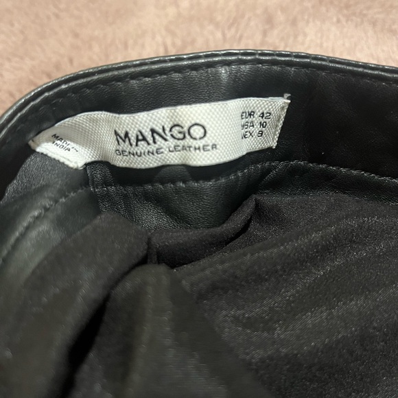Mango Leather Skirt - Picture 2 of 2